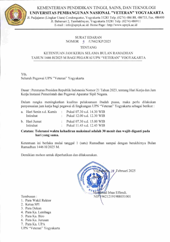 Program Studi Teknik Lingkungan