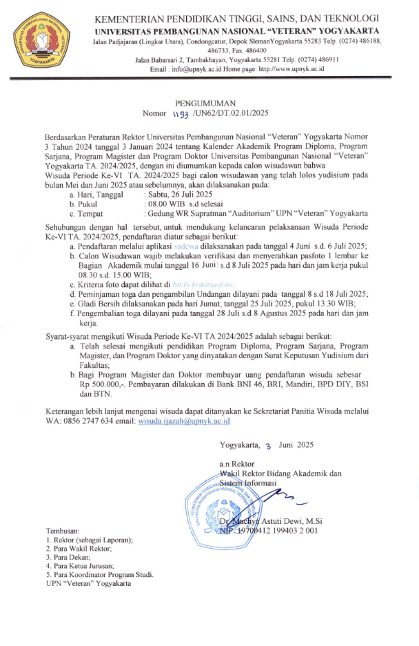 Program Studi Teknik Lingkungan