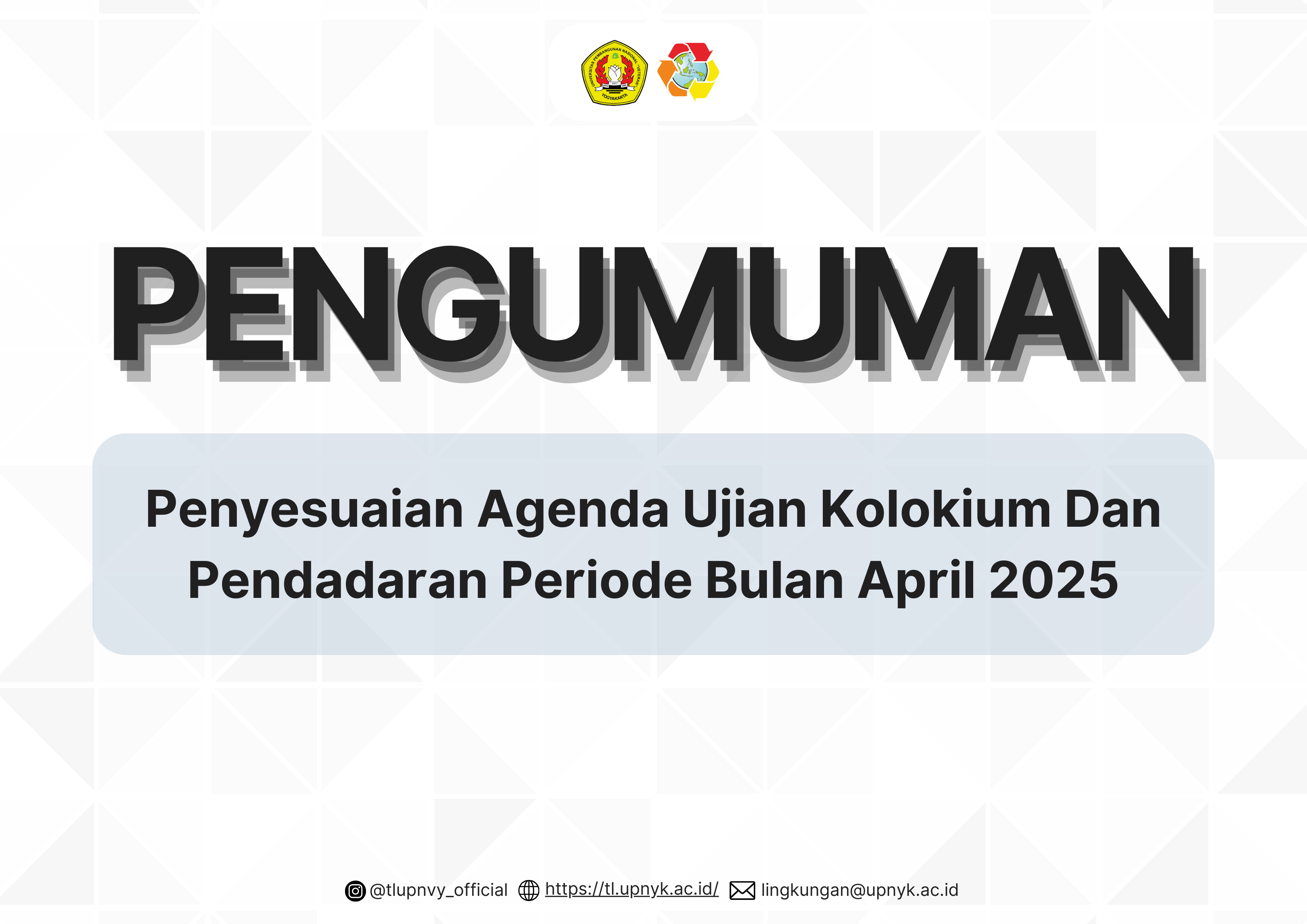 Program Studi Teknik Lingkungan